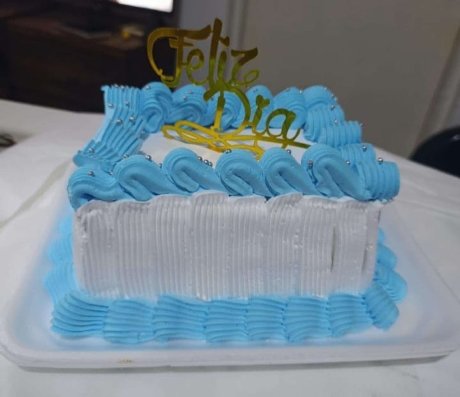 Torta celebración cuadrada chica