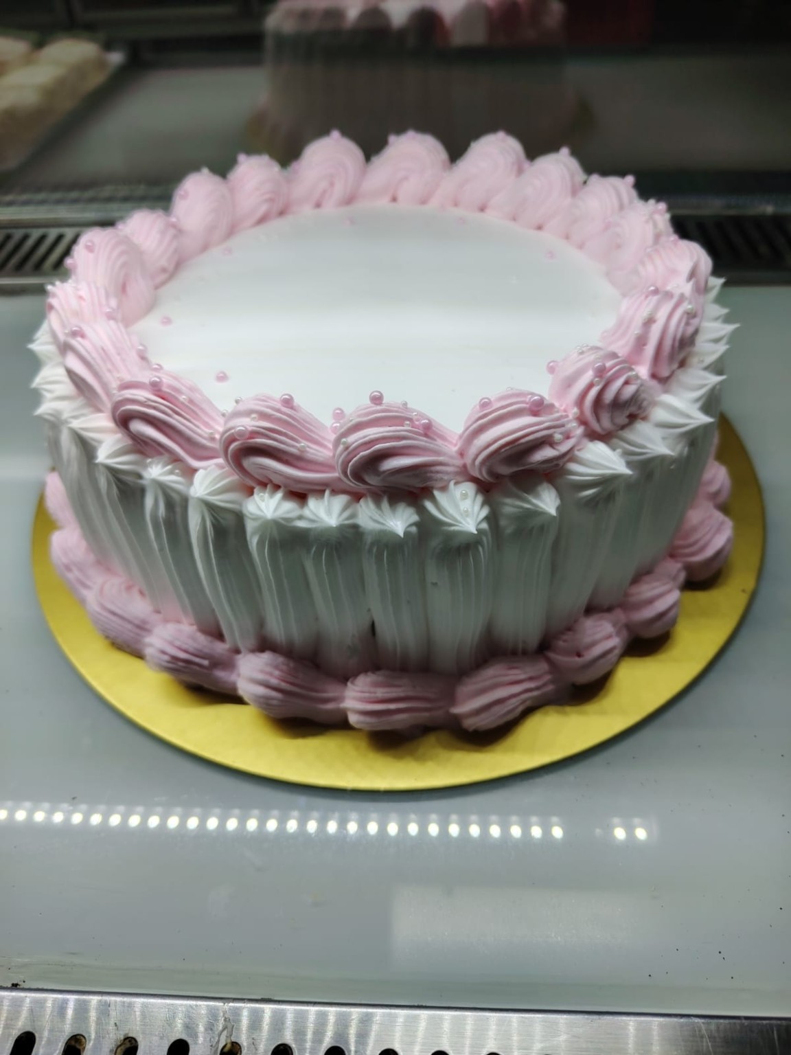 Torta celebración redonda grande